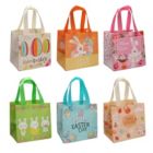 Alternate image 0 for Department Store 6PCS Easter Gift Bags - Bunny Easter Non-Woven Tote Bags With Handles For Holiday Party Supplies - All Colors