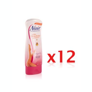 Nair Cocoa Butter Hair Removal Lotion - Set of 12. View a larger version of this product image.