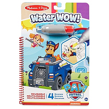 Melissa And Doug Paw Patrol Water Wow Chase Reusable Activity Set. View a larger version of this product image.