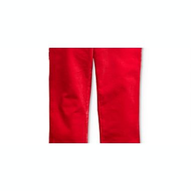 Ralph Lauren Boy's Madison Stretch Corduroy Slim Fit Pants Red Size 3T. View a larger version of this product image.