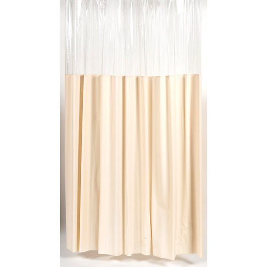 Carnation Home Fashions E X Tra Long, Long Shower Curtain 84 Length