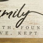 Alternate image 2 for HomeRoots Home Decor Our Family Wooden and Metal Wall Decor - 321211