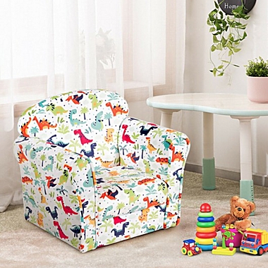 Costway Household Toddler Furnishings Children Armrest Cute Lovely Single Sofa. View a larger version of this product image.