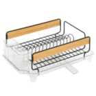 Alternate image 0 for mDesign Large Dish Drying Rack with Swivel Spout, 3 Pieces