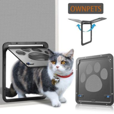 Ownpets Pet Dog Cat Small Screen Locking Flap Door. View a larger version of this product image.