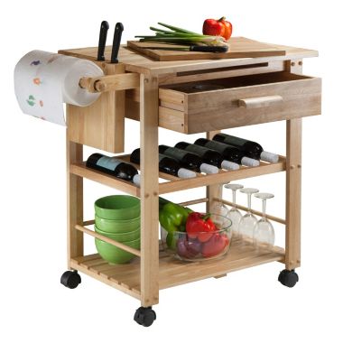 Winsome Finland Kitchen Cart. View a larger version of this product image.