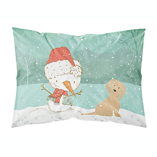 Merry Christmas From Bull Terrier Gift Pillow