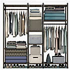 Alternate image 3 for e-joy Garment Rack Shelf Cloth Organizer Free Standing Closet (60 in x 60 in x 16 in)