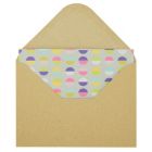 Alternate image 2 for Juvale 50 Pack Kraft Paper Envelopes for Baby Shower, Birthday Party, and Wedding (4.6 x 6.3 In)