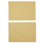 Alternate image 3 for Juvale 50 Pack Kraft Paper Envelopes for Baby Shower, Birthday Party, and Wedding (4.6 x 6.3 In)