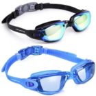 Alternate image 0 for Link Active Kids Swim Goggle With Fast Clasp Technology UV Protection Leak & Fog Proof Wide View Boys & Girls Ages 3-9  2 Pack Blue Spectrum/Ocean Blue