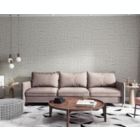 Alternate image 2 for e-joy Linen Texture Vinyl Self-Adhesive Peel and Stick Wallpaper Roll, 2 x 33ft /Roll