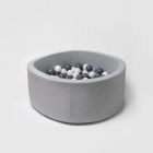 Alternate image 0 for Boomboleo Foam  Ball Pit with 200 Balls Classic Grey