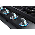 Alternate image 3 for Samsung  36 inch Black Stainless 5 Burner Gas Cooktop