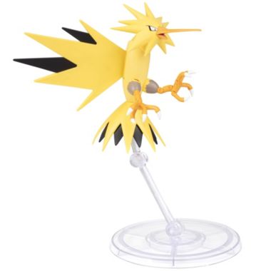 Pokémon 6" Zapdos Articulated Battle Figure Toy with Display Stand - Officially Licensed - Collectible Pokemon Gift for Kids and Adults - Ages 8+. View a larger version of this product image.