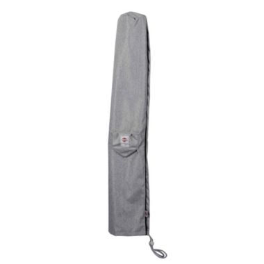 Summerset Shield Platinum 3-Layer Polyester Weather Resistant Umbrella 9&#39; Cover - 7x62.5", Grey Melange. View a larger version of this product image.