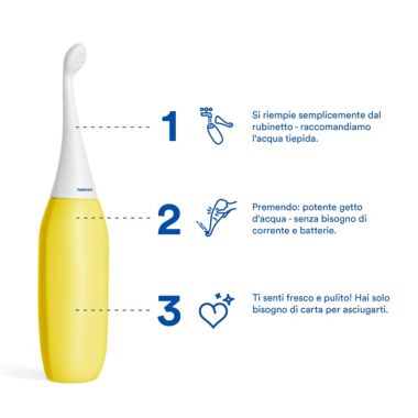 HappyPo The Original  Butt Shower Portable Bidet With Travel Bag. View a larger version of this product image.