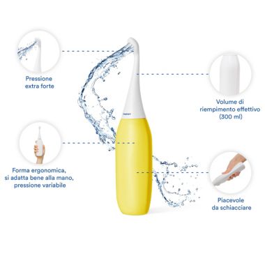 HappyPo The Original  Butt Shower Portable Bidet With Travel Bag. View a larger version of this product image.