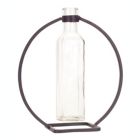 Alternate image 0 for Melrose Decorative Hanging Vase In Circle Stand (Set Of 4) 9"H