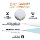 Alternate image 2 for Cheer Collection Knitted Fabric Waterproof Mattress Protector - Full