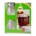 Alternate image 1 for Ball (#1440081210) Embossed 8-ounce Elite Collection Jam Jar- Pack of 4