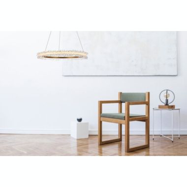 Elegant Lighting Laurel LED 26 inch Gold pendant. View a larger version of this product image.