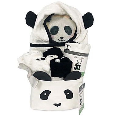 Panda Baby viscose from Bamboo Comfort Essentials, 10pc Baby Gift Set - Unisex. View a larger version of this product image.