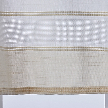 SKL Home By Saturday Knight Ltd Carrick Stripe Tier Pair - 2-Pack - 56X24", Natural. View a larger version of this product image.