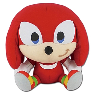 Sonic The Hedgehog Knuckles Sitting 7 Inch Plush. View a larger version of this product image.
