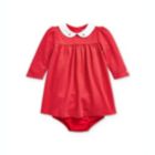 Alternate image 0 for Ralph Lauren Girl's Rosebud Dress & Bloomers Set Red Size 24MOS