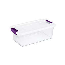 Sterilite Adult Clear View Latch Storage Box, Plastic 12