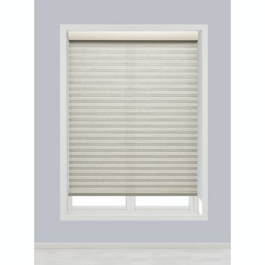 Linen Avenue Custom Cordless 29" W x 48" H Seashell Light FIltering Cellular Shade. View a larger version of this product image.