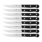Alternate image 0 for Henckels Solution Steak Knife Set of 8, Black, Stainless Steel