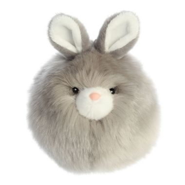 Aurora - Puffs - 5" Bunny - Grey. View a larger version of this product image.