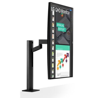LG 27 inch QHD Ergo IPS Monitor with USB Type-C. View a larger version of this product image.