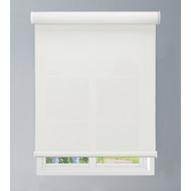 Linen Avenue Custom Cordless Cassette 1% Solar Roller Shade, 70 W x 66 H White. View a larger version of this product image.