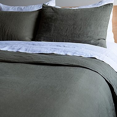100% French Linen Duvet Cover - King/Cal King - Moss Bokser Home. View a larger version of this product image.