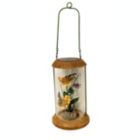 Alternate image 0 for CC Outdoor Living 10.5" LED Lighted Solar Powered Outdoor Garden Lantern with Flowers