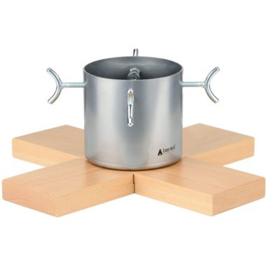 Tree Nest Hip Christmas Tree Stand for Real Trees, Silver. View a larger version of this product image.