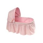 Alternate image 0 for Badger Basket Co. Kids Folding Doll Cradle - Pink Rosebud