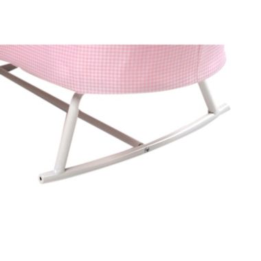 Badger Basket Co. Kids Folding Doll Cradle - Pink Rosebud. View a larger version of this product image.