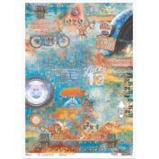 Ciao Bella Rice Paper A3 Lucky 13  3 Sheets