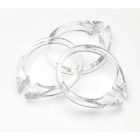 Alternate image 1 for Carnation Home "Snap" Plastic Shower Curtain Hooks in Super Clear