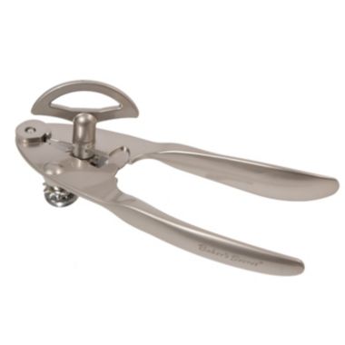 Baker's Secret Can Opener, Heavy Duty Stainless Steel, Kitchen Essentials, Silver. View a larger version of this product image.
