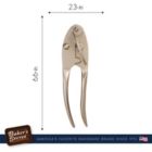 Alternate image 1 for Baker's Secret Can Opener, Heavy Duty Stainless Steel, Kitchen Essentials, Silver