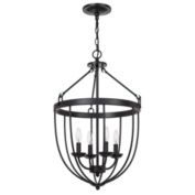 Cal Lighting 60W X 4 Grafton Metal Chandelier