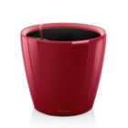 Alternate image 0 for Lechuza USA 11" Glossy Red Round Classico Planter with Water Reservoir