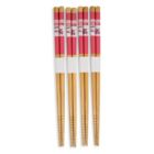 Alternate image 1 for Naruto  Shippuden Ichiraku Ramen Wooden Bamboo Chopsticks, Set Of 4   Utensil Set For Ramen Noodles, Japanese Dinnerware For Home Kitchen   Official Anime Manga Collectible