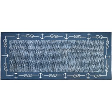 Homefires Decorative Indoor/Outdoor Accent Rug Nautica - 21" X 54". View a larger version of this product image.