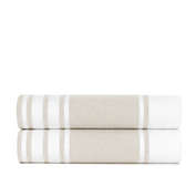 Standard Textile Home - Mediterranean Towels, Sesame, Bath Towel Set of 2
